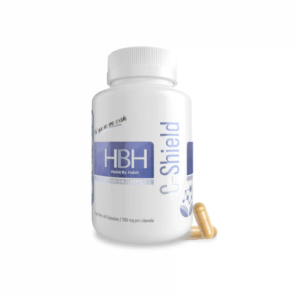 C - Shield | Resveratrol | Protección celular antioxidante 60 cápsulas - HBH